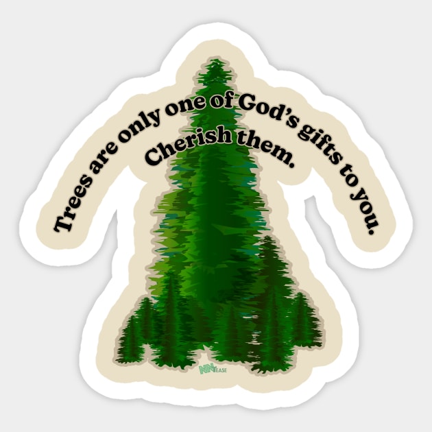 Cherish theTree Sticker by NN Tease